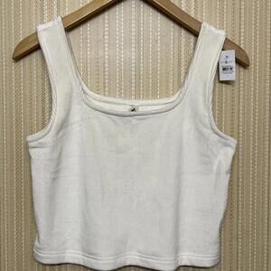 LOFT Product Brushed Rib Square Neck Bralette